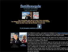 Tablet Screenshot of flottillensegeln.info